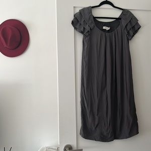 Gerard Darel gray evening dress